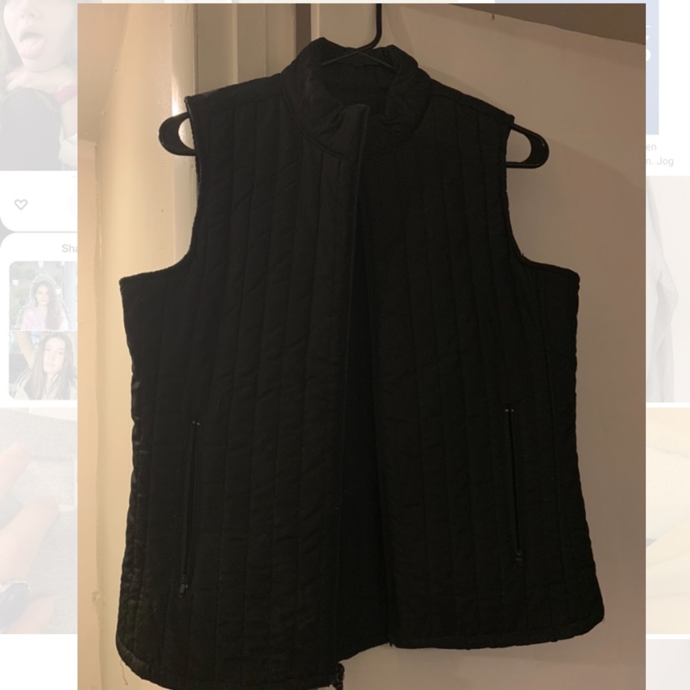 Black IZOD Puffer Vest